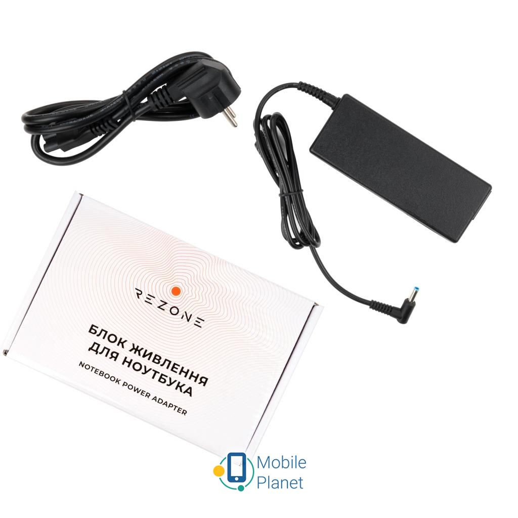 Блок питания к ноутбуку Rezone HP 90W 18.5V 4.74A разъем 4.5*3.0 (RZPSHP90184530) (UA)