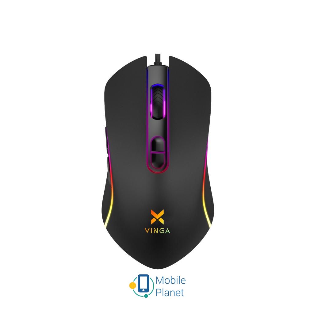 Миша Vinga MSG-185 Black (UA)