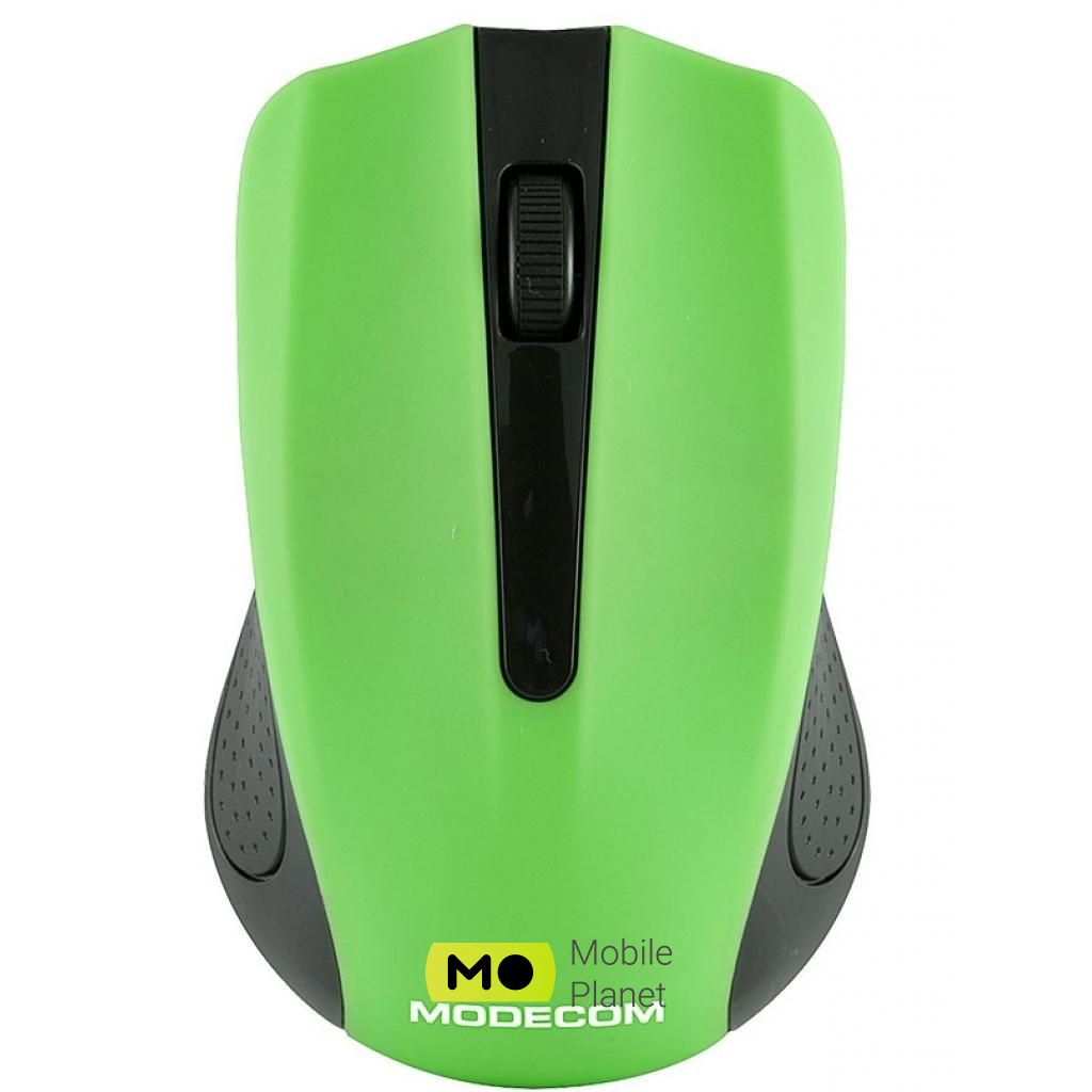 Миша Modecom MC-WM9 Wireless Black-Green (M-MC-0WM9-180) (UA)