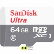 SANDISK 64GB microSD class 10 Ultra Light (SDSQUNR-064G-GN3MN)