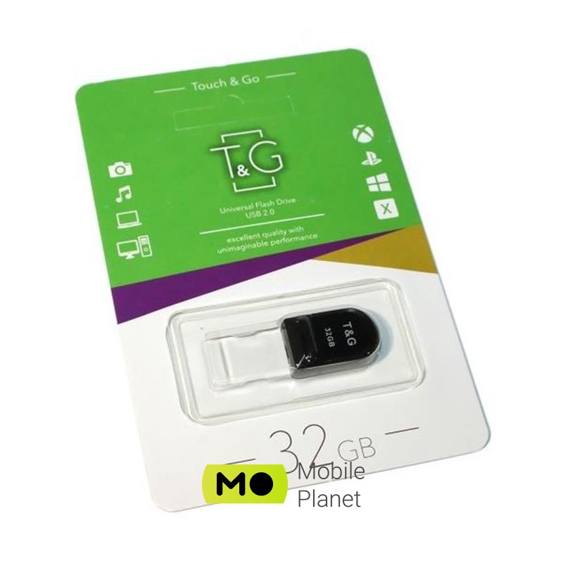 Флеш память USB 32GB T&G 010 Shorty Series (TG010-32GB)