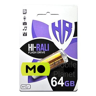Флеш пам `ять USB 64GB Hi-Rali Corsair Series Bronze (HI-64GBCORBR)