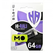 USB 64GB Hi-Rali Rocket Series Black (HI-64GBVCBK)