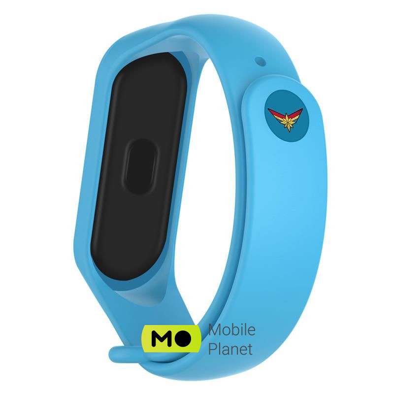Armorstandart Superhero Edition для Xiaomi Mi Band 4/3 Captain Marvel Blue (ARM55072) (UA)