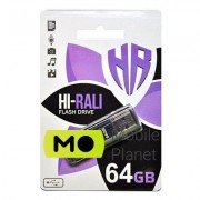 USB 64GB Hi-Rali Stark Series Black (HI-64GBSTBK)