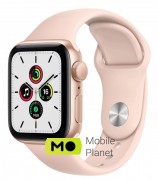 Apple Watch SE 44mm Gold Aluminium Case with Pink Sand Sport Band (MYDR2)