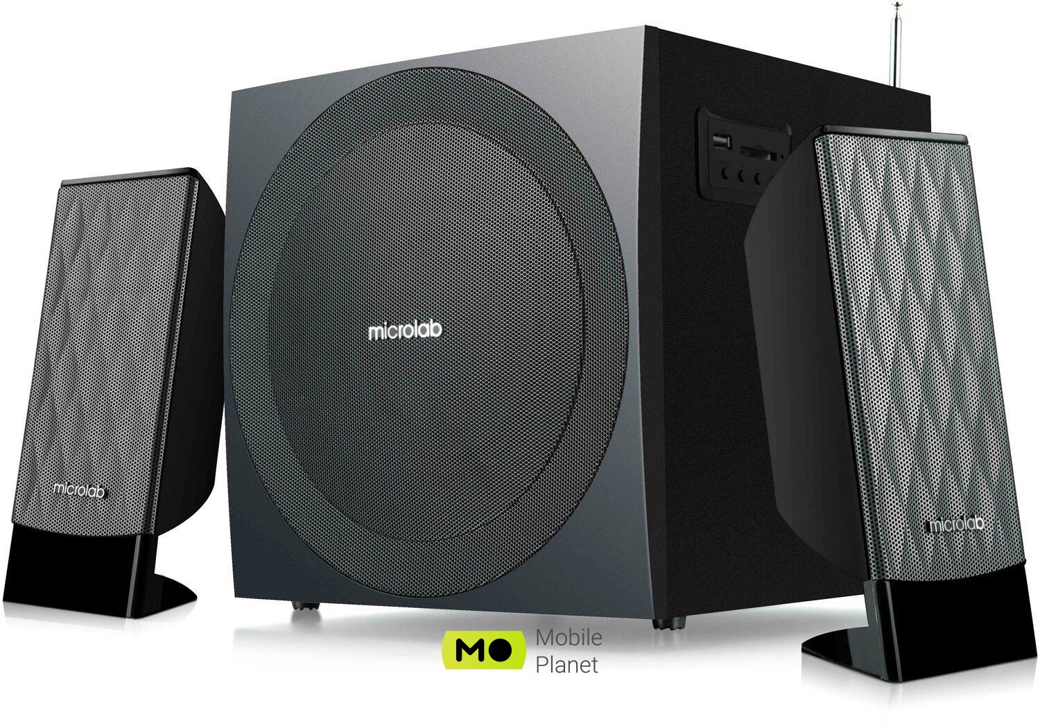 Акустична система Microlab M-300U 2,1, Black (M-300U) (UA)