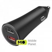 Xiaomi Mi Car Charger QC3.0 37W 2USB Black (CC06ZM) (GDS4131CN)