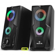 REAL-EL S-111 USB Black (UA)