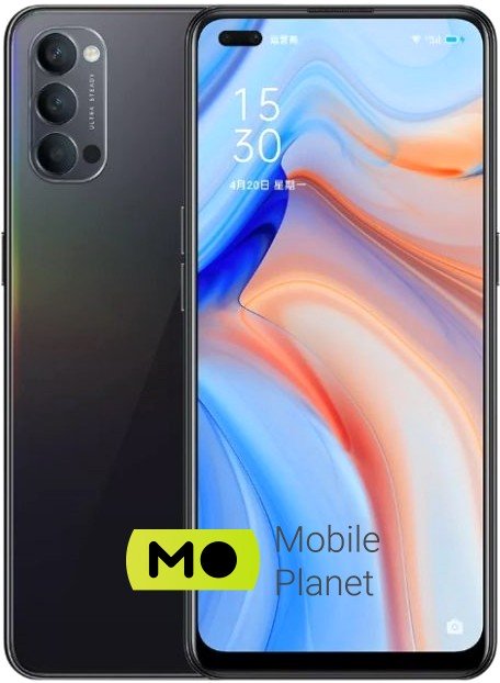Мобильный телефон Oppo Reno 4 5G 8/128GB Black Europe