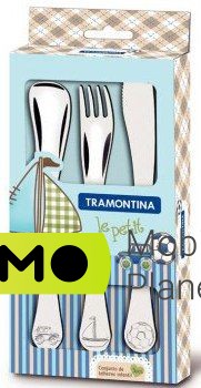 Tramontina BABY Le Petit blue, 3 предмета (66973/000) (UA)