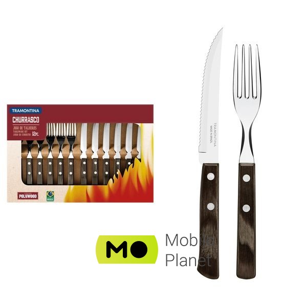Tramontina Barbecue Polywood, 12 предметов (21199/903) (UA)