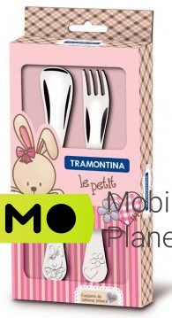 Tramontina BABY Le Petit pink, 2 предмета (66973/015) (UA)