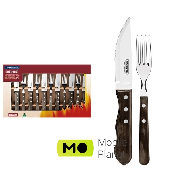 Tramontina Barbecue Polywood, 12 предметів (21199/996) (UA)
