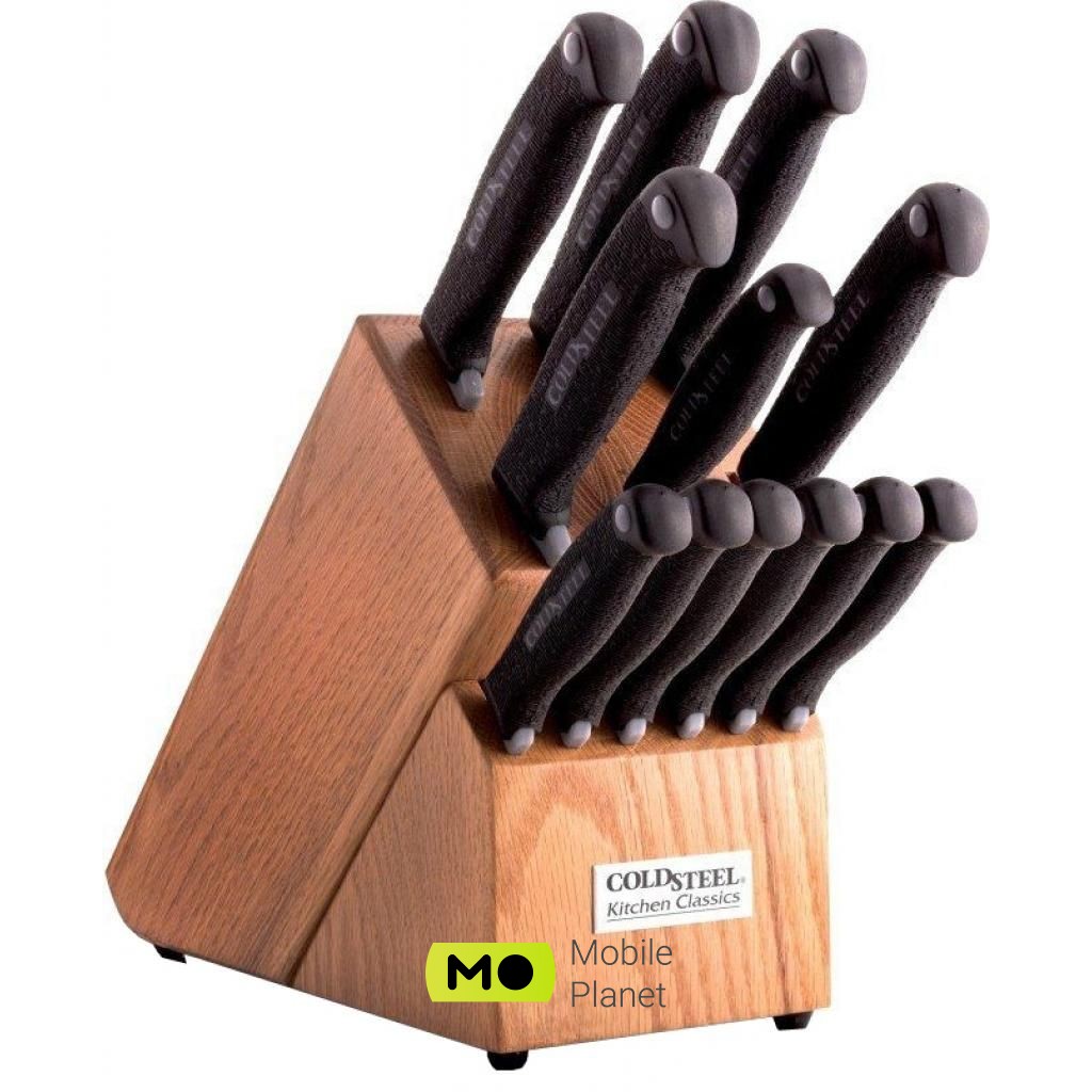 Cold Steel Kitchen Set 2016 с подставкой 13 предметов (59KSSET) (UA)