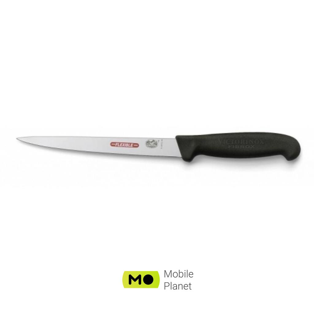 Victorinox Fibrox філейний 18 см, чорний (5.3813.18) (UA)