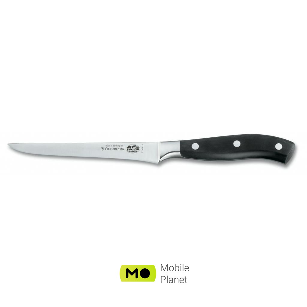 Victorinox Grand Maitre професійний обваловувальний 15 см, чорний (7.7303.15G) (UA)