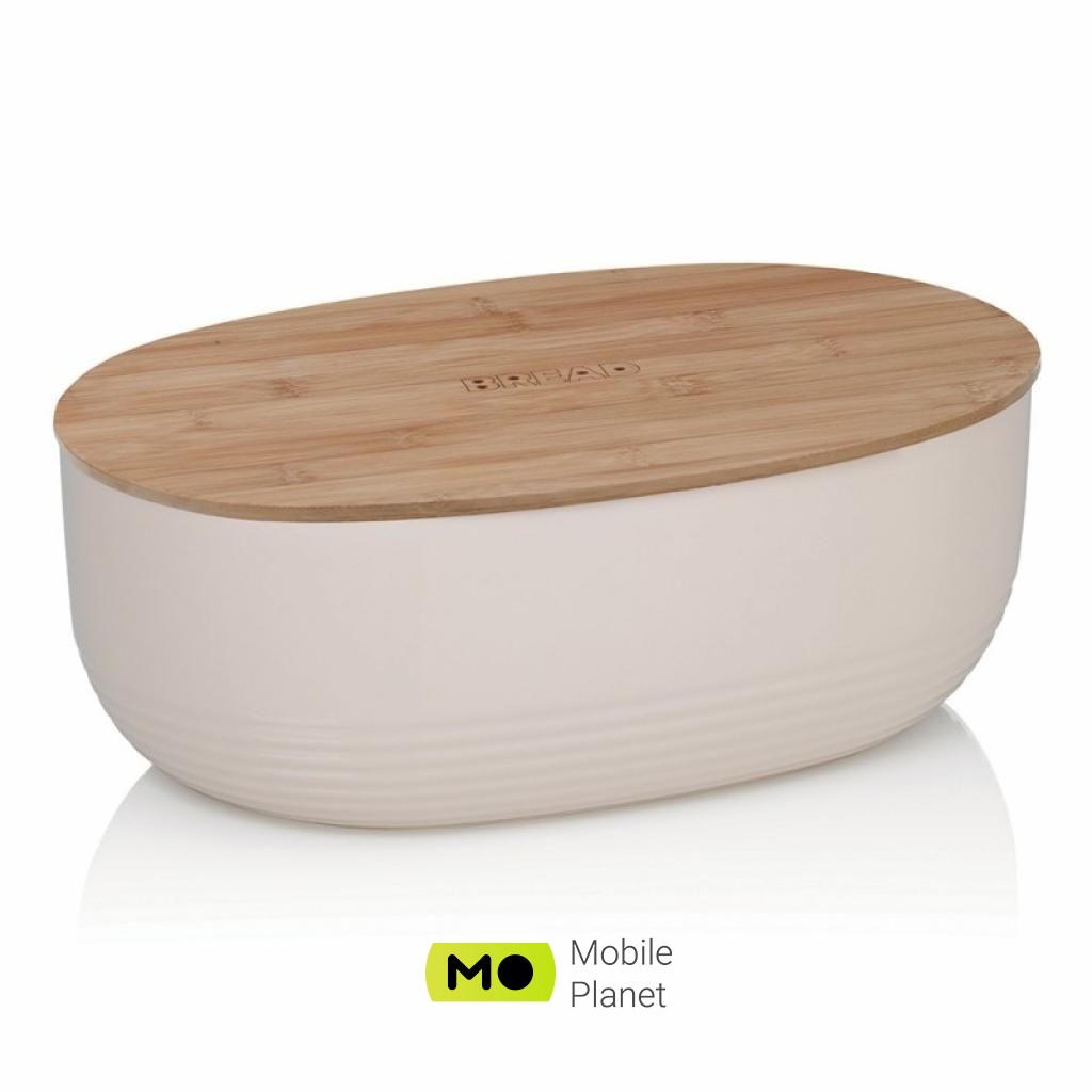 Хлібниця Kela Namur Beige 37,5х23х14 см (12061) (UA)