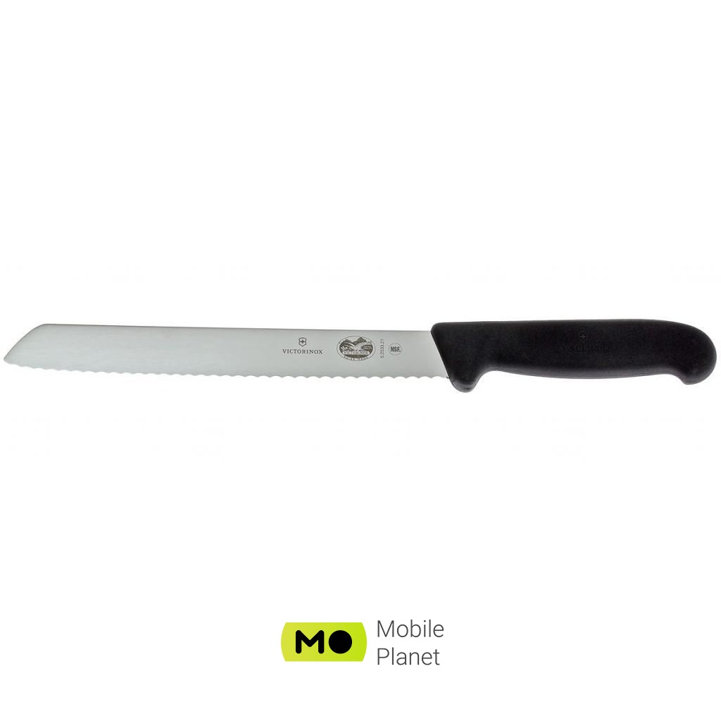 Victorinox Fibrox Bread Knife 21 см Black (5.2533.21) (UA)