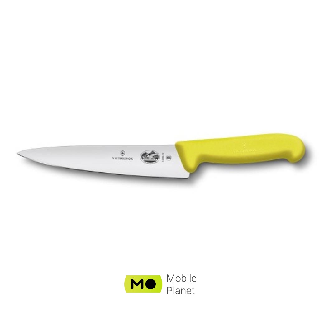 Victorinox Fibrox обробний 19 см, жовтий (5.2008.19) (UA)