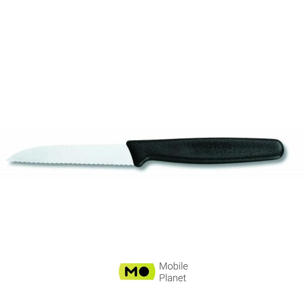 Victorinox Standart 8 см, з хвилястим лезом, чорний (5.0433) (UA)