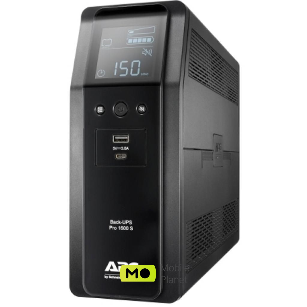 Джерело безперебійного живлення APC Back-UPS Pro BR 1600VA (BR1600SI) (UA)