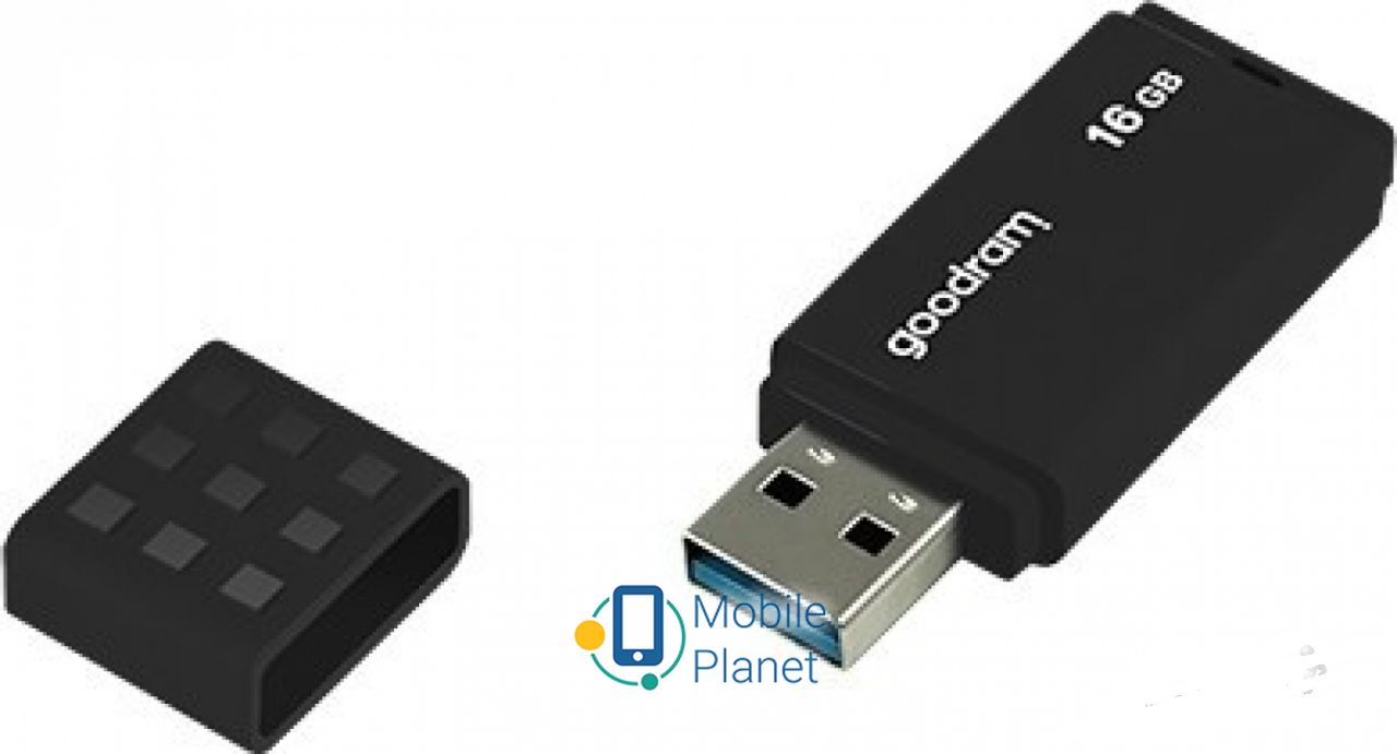 Флеш память 3.0 16GB GOODRAM UME3 Black (UME3-0160K0R11)