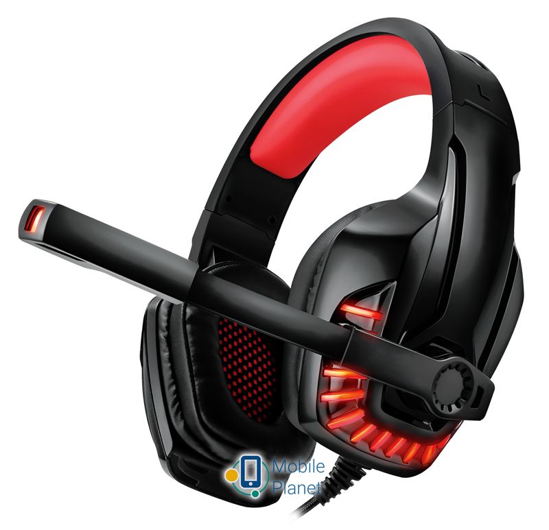 REAL-EL GDX-7650 Black/Red (EL124100043) (UA)