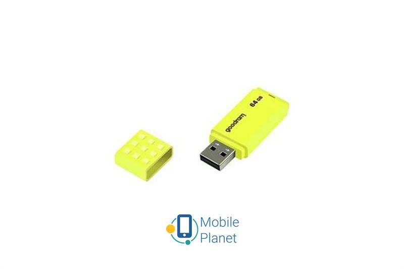 Флеш память 64GB GOODRAM UME2 Yellow (UME2-0640Y0R11) (UA)