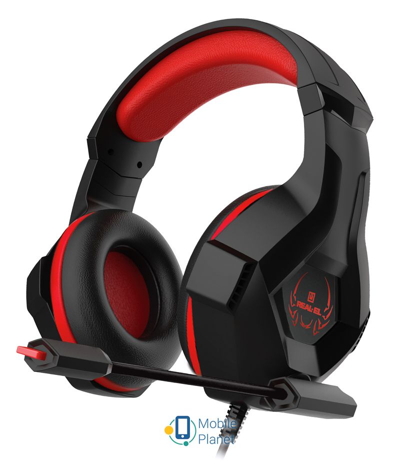 REAL-EL GDX-7575 Black/Red (EL124100042) (UA)