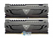 Patriot 16GB (2x8GB) 3200MHz CL16 Viper Steel (PVS416G320C6K) EU
