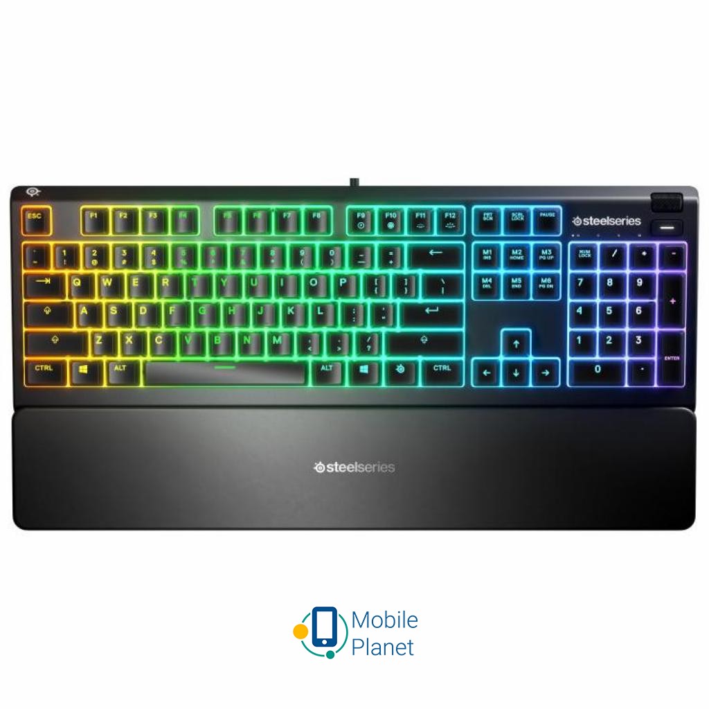 Клавіатура SteelSeries Apex 3 (64795)