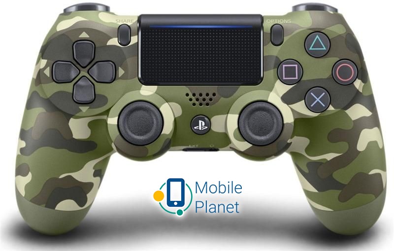 Sony DualShock 4 V2 Green Camouflage (9895152)