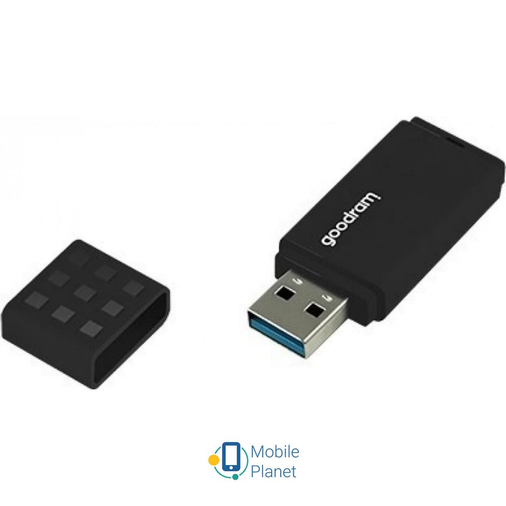 Флеш пам `ять GOODRAM 32GB UME3 Black USB 3.0 (UME3-0320K0R11) (UA)