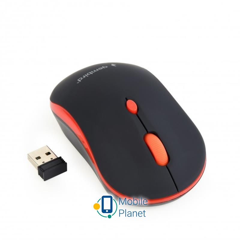 Мышь Gembird MUSW-4B-03-R Black/Red USB