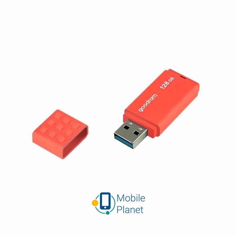 Флеш пам `ять USB3.0 128GB GOODRAM UME3 Orange (UME3-1280O0R11) (UA)