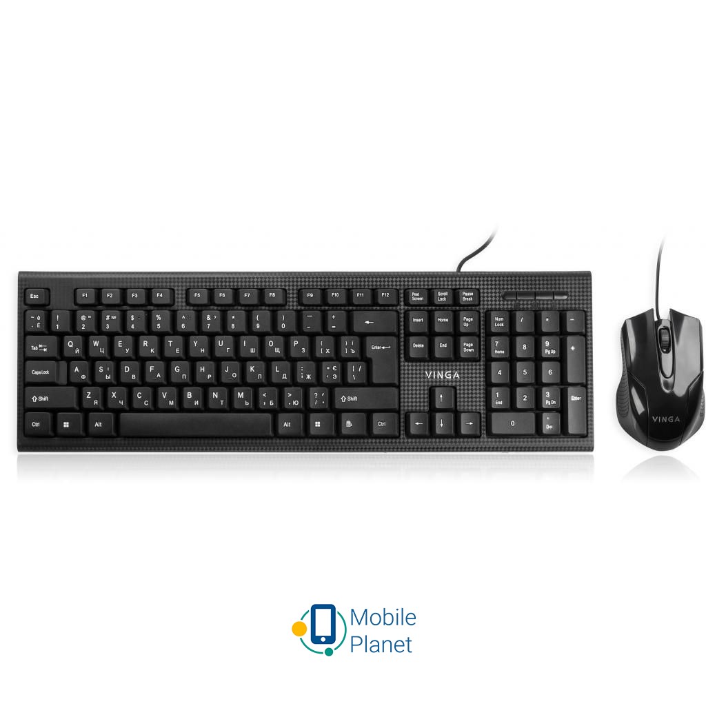 Комплект Vinga KBS170 Black (UA)