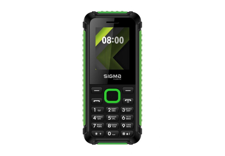 Мобильный телефон Sigma mobile X-style 18 Track black-green (UA)
