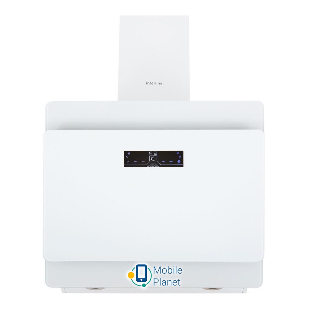 Витяжка INTERLINE BRAVO WH A/60/GL/K 