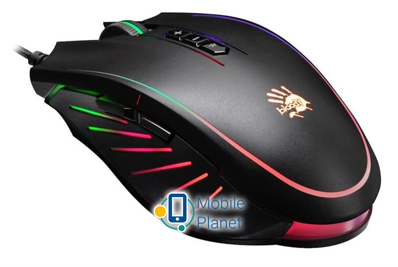 Миша A4Tech Q81 Bloody Neon XGlide Curve Black USB