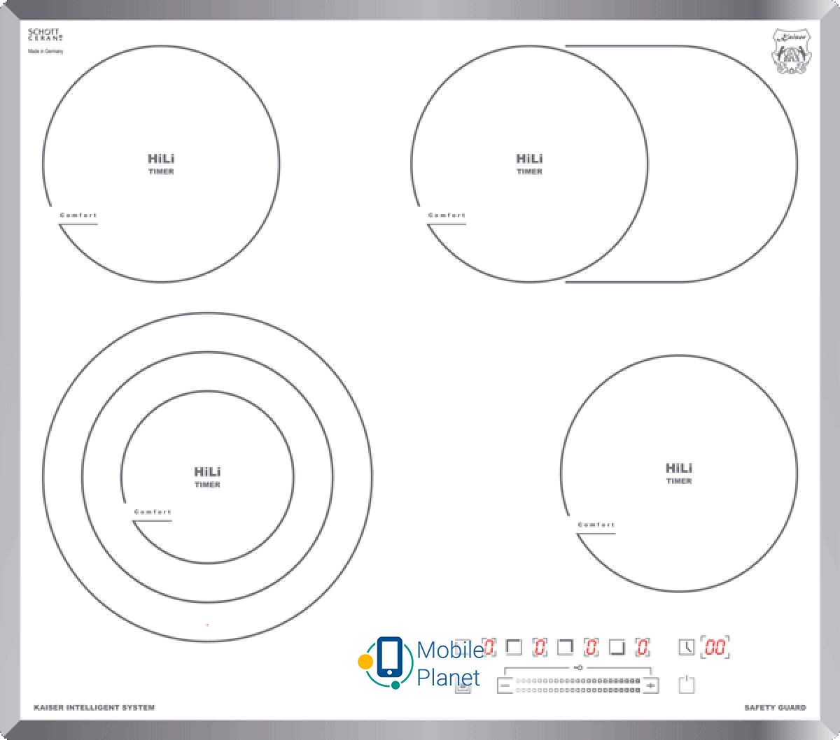 Варочная поверхность Kaiser KCT6715FW (UA)