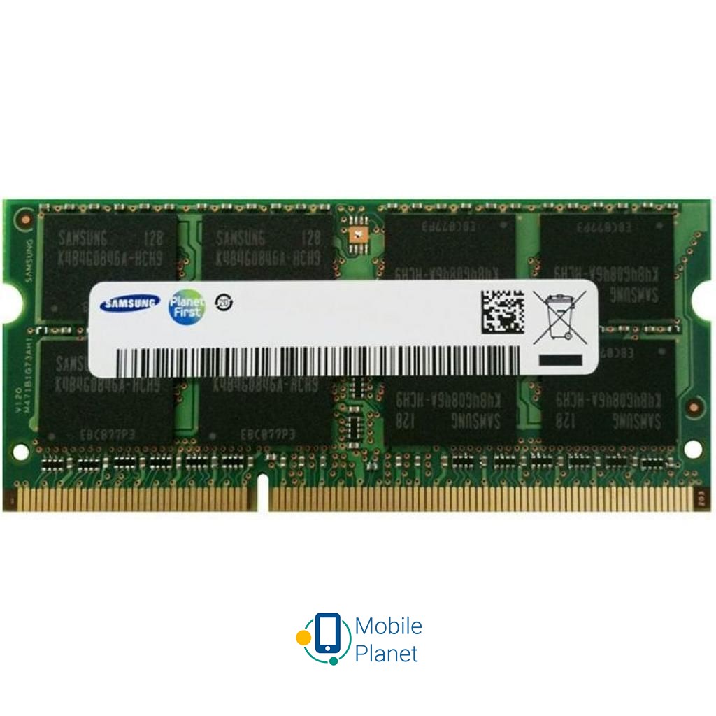 Оперативна пам'ять SoDIMM DDR3 8GB 1600 MHz Samsung (M471B1G73QH0-YK0) (UA)