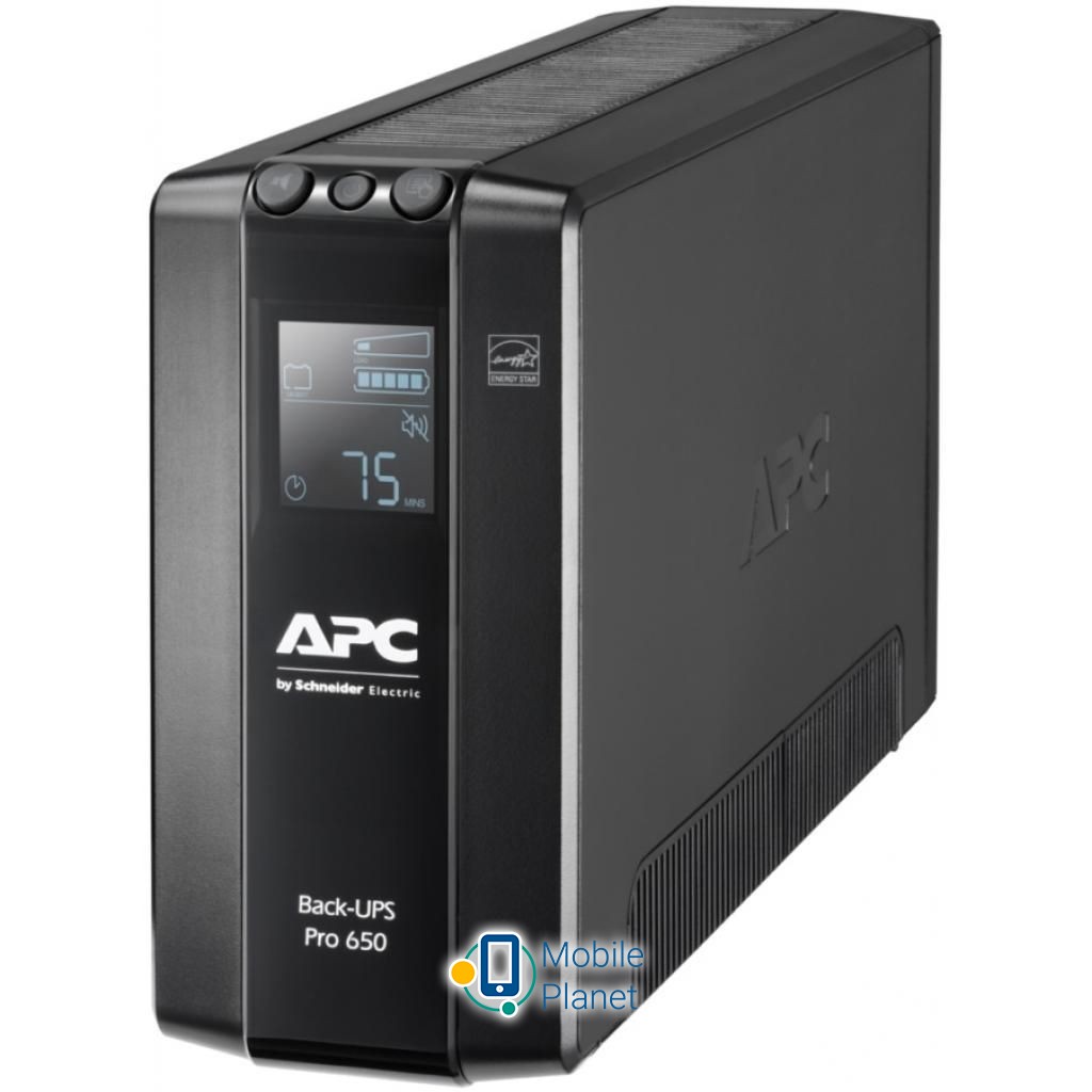 Источник бесперебойного питания APC Back-UPS Pro BR 650VA, LCD (BR650MI) (UA)