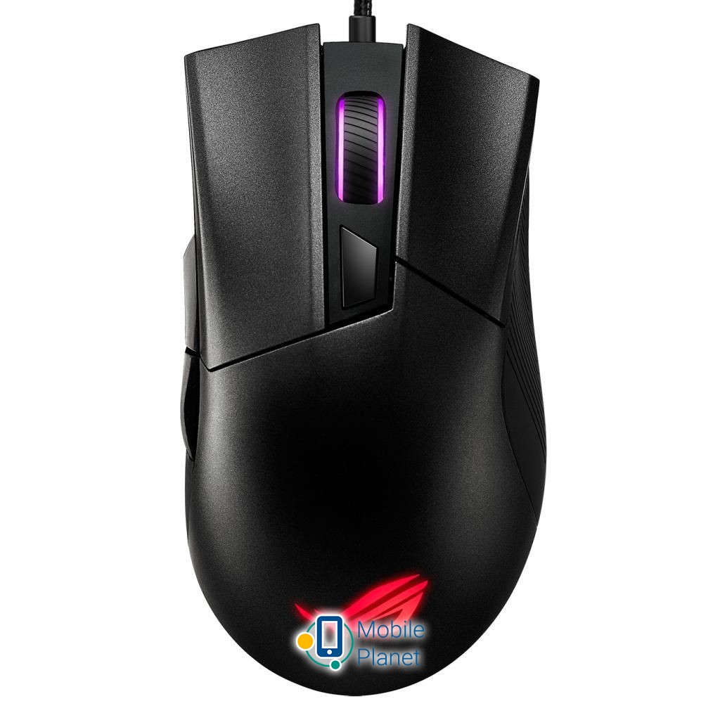 Мышь ASUS ROG Gladius II Core USB Black (90MP01D0-B0UA00) (UA)