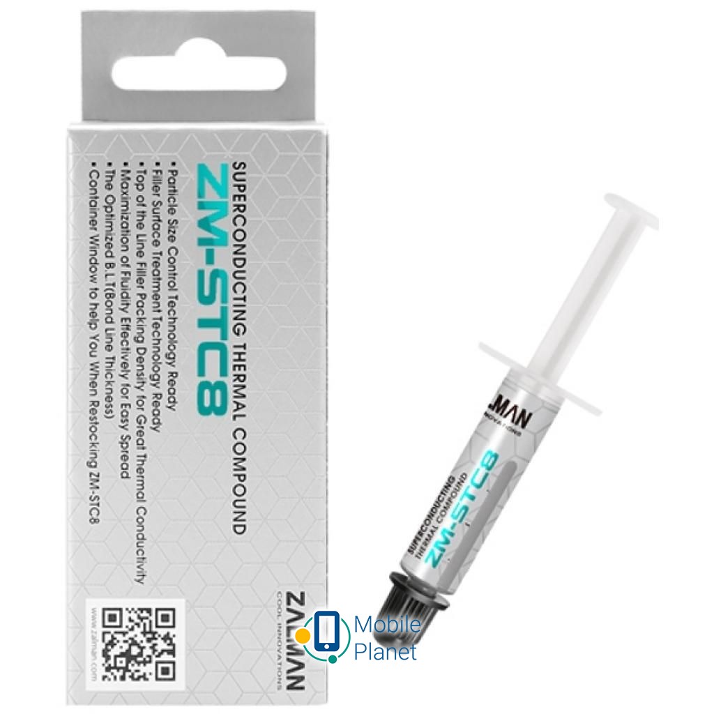 Термопаста Zalman ZM-STС8 (UA)