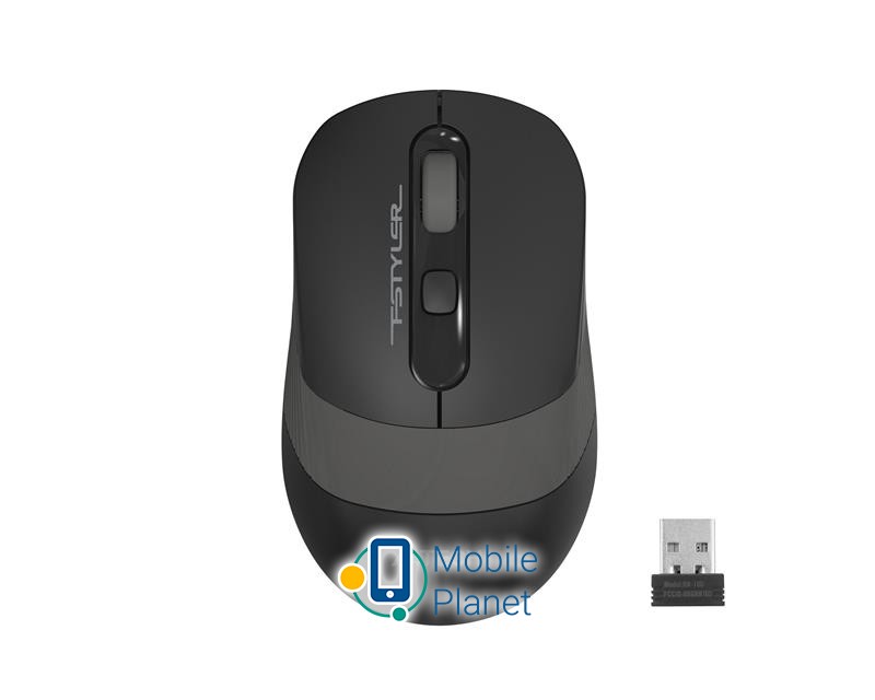 Миша A4Tech FG10S Grey/Black USB