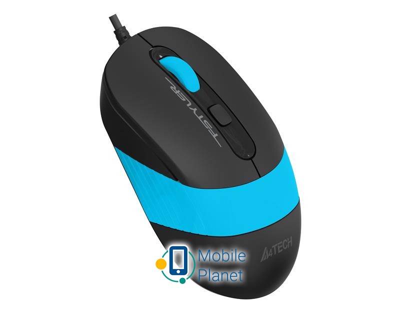 Миша A4Tech FM10S Blue/Black USB