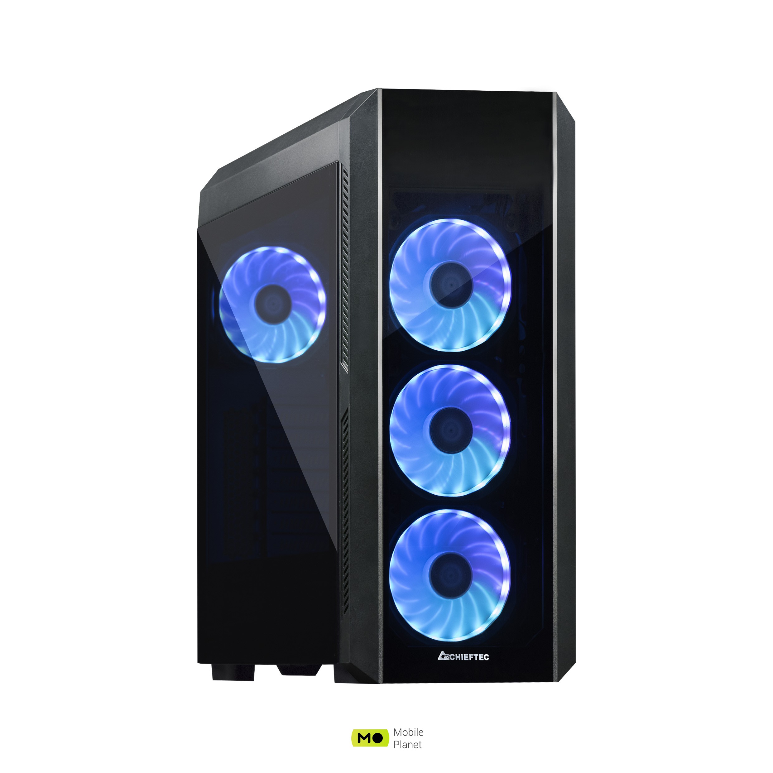 Корпус Chieftec Gaming Scorpion III Tempered Glass Edition, без БП (GL-03B-OP) (UA)
