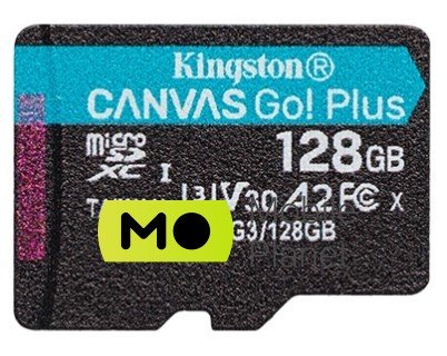 Карта памяти Kingston Canvas Go! Plus microSD (SDCG3/128GBSP) (UA)