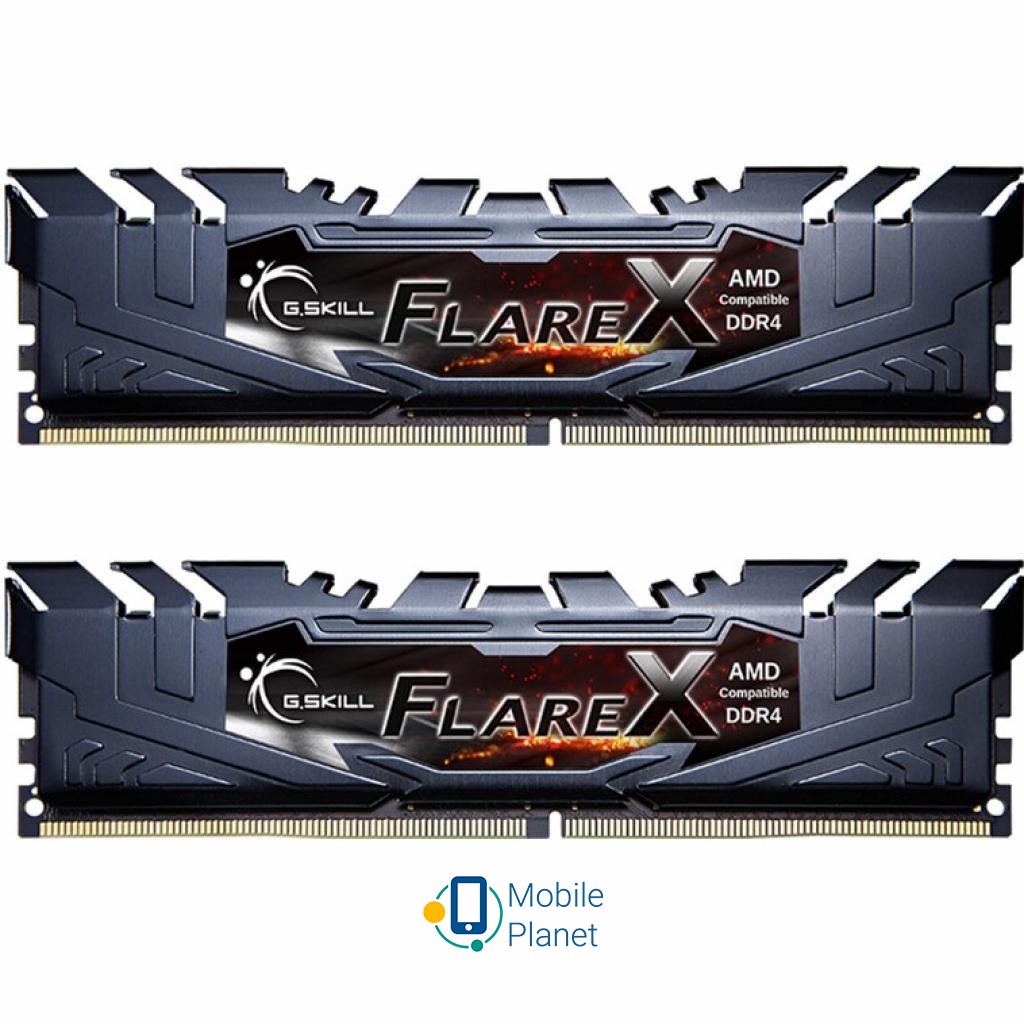 Оперативна пам'ять DDR4 32GB (2x16GB) 3200 MHZ FlareX G.Skill (F4-3200C16D-32GFX) (UA)